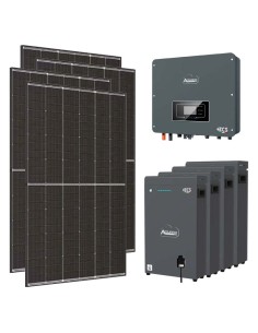 Monofase: vendita all'ingrosso Kit fotovoltaico monofase 6060W inverter 6kW accumulo 20.4kWh LV ZSX5000 S Zucchetti