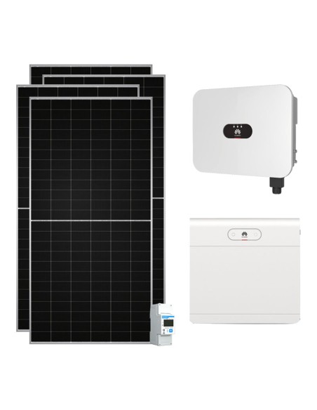 Single-phase photovoltaic kit 3540W 3kW inverter 7kWh storage LUNA2000 Huawei