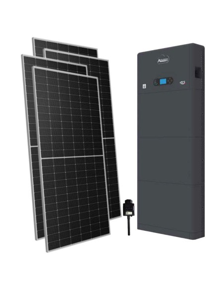 Single-phase photovoltaic kit 5950W 5kW All in one inverter 5.12kWh lithium battery Zucchetti HV ZBT 5K