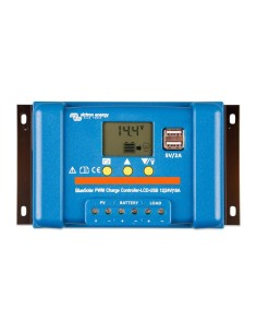 Victron Energy: vendita all'ingrosso Regolatore di Carica PWM BlueSolar 10A 12/24V Display LCD e USB Victron Energy - SCC0100...