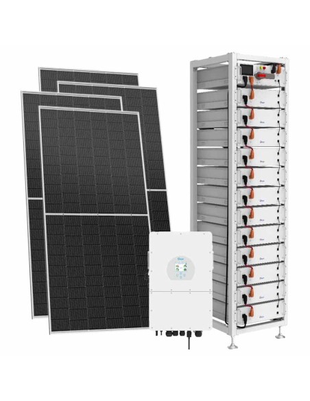 Trifase: vendita all'ingrosso Kit fotovoltaico trifase 21080W inverter 20kW litio 30.72kWh BOS-GM DEYE