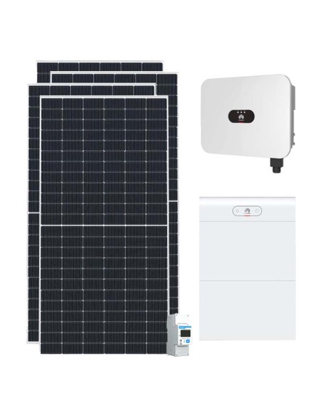 Single-phase photovoltaic kit 7020W 6kW inverter 14kWh LUNA2000 storage Huawei