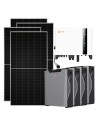 Three-phase photovoltaic kit 5900W 5kW Solis inverter Weco 5k3 XP 21.48kWh lithium battery