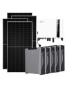 Three-phase photovoltaic kit 5900W 5kW Solis inverter Weco 5k3 XP 26.85kWh lithium battery