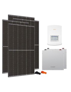 Single-phase photovoltaic kit 5460W 5kW Solis inverter Dyness DL5.0C 10.24kWh lithium battery