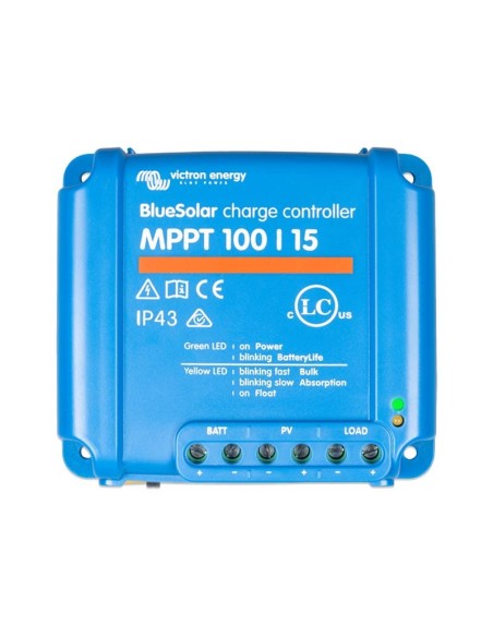 BlueSolar MPPT charge controller 100/15 100Voc 15A Victron Energy - SCC010015200R