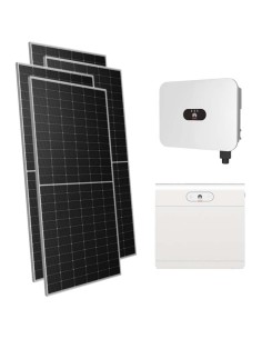Monofase: vendita all'ingrosso Kit fotovoltaico monofase 3570W inverter 3kW LB0 Huawei batteria al litio 7kWh LUNA2000