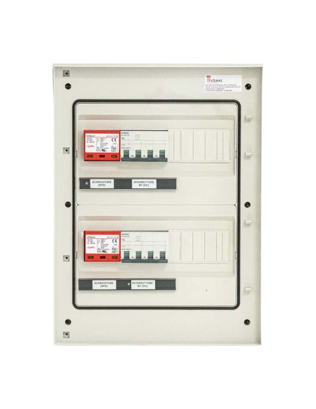Quadri elettrici: vendita all'ingrosso Quadro DC 2 stringhe indipendenti 2IN-2OUT 1000V 20/32A Icierre