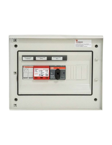 DC panel 1 independent string 1000V 16/32A Icierre