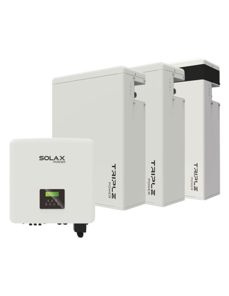 Solax Power: vendita all'ingrosso Sistema di accumulo trifase inverter 10kW batteria al litio 17.4KWh T-BAT-H5.8 Solax Power