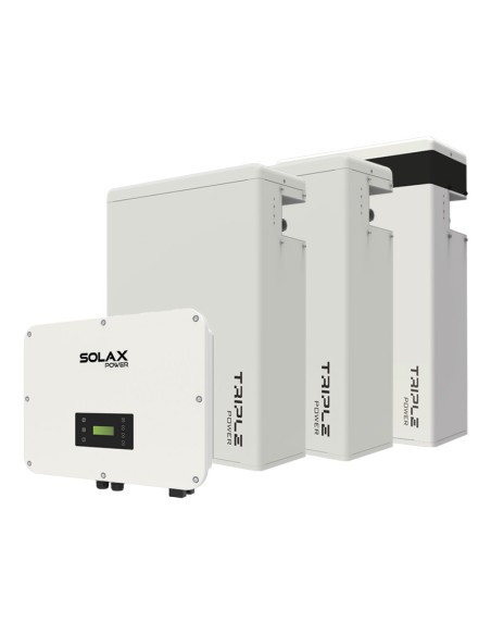 Solax Power: vendita all'ingrosso Sistema di accumulo trifase inverter 20kW batteria al litio 17.4KWh T-BAT-H5.8 Solax Power