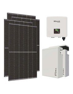 Trifase: vendita all'ingrosso Kit fotovoltaico trifase 10800W inverter 10kW batteria al litio 11.6KWh T-BAT-H5.8 Solax Power