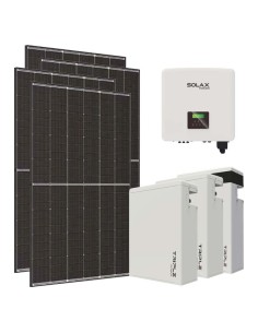 Three-phase photovoltaic kit 10800W 10kW inverter 17.4KWh lithium battery T-BAT-H5.8 Solax Power