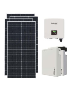 Three-phase photovoltaic kit 10530W 10kW inverter 11.6KWh lithium battery T-BAT-H5.8 Solax Power
