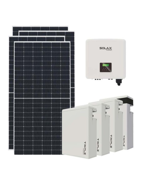 Three-phase photovoltaic kit 10530W 10kW inverter 23.2KWh lithium battery T-BAT-H5.8 Solax Power