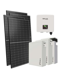 Three-phase photovoltaic kit 10000W 10kW inverter 17.4KWh lithium battery T-BAT-H5.8 Solax Power