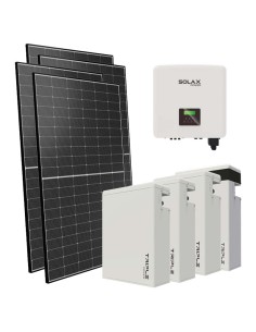 Trifase: vendita all'ingrosso Kit fotovoltaico trifase 10000W inverter 10kW batteria al litio 23.2KWh T-BAT-H5.8 Solax Power