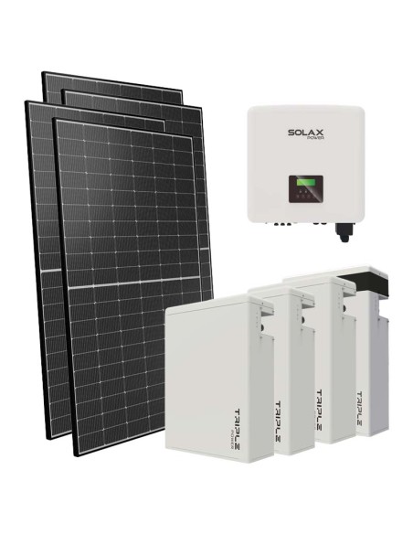 Three-phase photovoltaic kit 10000W 10kW inverter 23.2KWh lithium battery T-BAT-H5.8 Solax Power