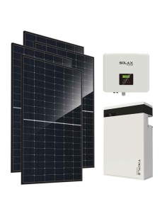 Single phase photovoltaic kit 8280W 7.5kW inverter 5.8KWh lithium battery T-BAT-H5.8 Solax Power