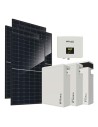 Monofase: vendita all'ingrosso Kit fotovoltaico monofase 8280W inverter 7.5kW batteria al litio 17.4KWh T-BAT-H5.8 Solax Power