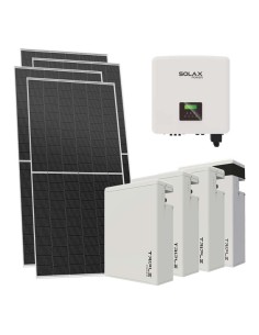 Three-phase photovoltaic kit 11160W 10kW inverter 23.2KWh lithium battery T-BAT-H5.8 Solax Power