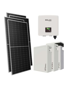 Trifase: vendita all'ingrosso Kit fotovoltaico trifase 10710W inverter 10kW batteria al litio 17.4KWh T-BAT-H5.8 Solax Power