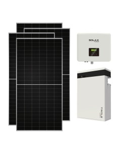 Single phase photovoltaic kit 8260W 7.5kW inverter 5.8KWh lithium battery T-BAT-H5.8 Solax Power