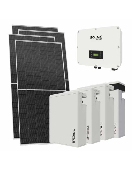 Three phase photovoltaic kit 21080W 20kW inverter 23.2KWh lithium battery T-BAT-H5.8 Solax Power