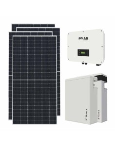 Three phase photovoltaic kit 21060W 20kW inverter 11.6KWh lithium battery T-BAT-H5.8 Solax Power