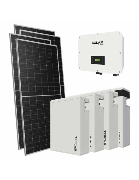 Three phase photovoltaic kit 20230W 20kW inverter 23.2KWh lithium battery T-BAT-H5.8 Solax Power