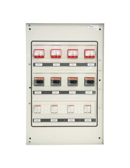 Quadri elettrici: vendita all'ingrosso Quadro DC 4 stringhe indipendenti 1000V 16A Icierre