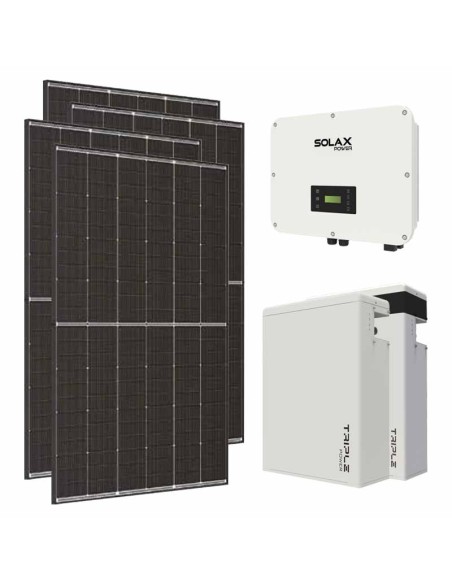 Three phase photovoltaic kit 20020W 20kW inverter 11.6KWh lithium battery T-BAT-H5.8 Solax Power