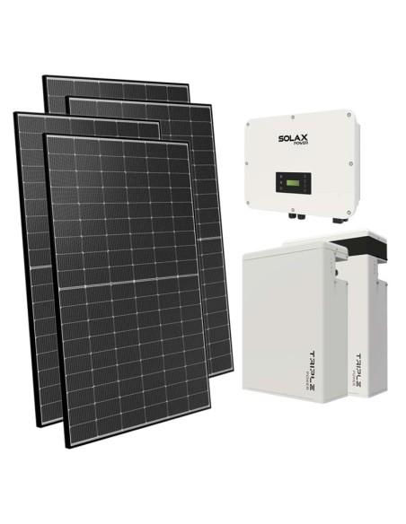 Trifase: vendita all'ingrosso Kit fotovoltaico trifase 20000W inverter 20kW batteria al litio 11.6KWh T-BAT-H5.8 Solax Power