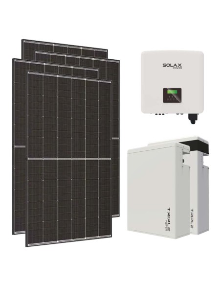 Trifase: vendita all'ingrosso Kit fotovoltaico trifase 10010W inverter 10kW batteria al litio 11.6KWh T-BAT-H5.8 Solax Power