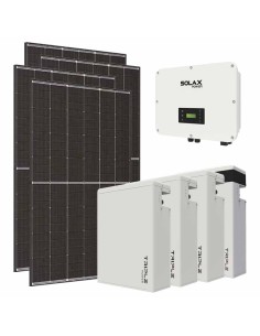Trifase: vendita all'ingrosso Kit fotovoltaico trifase 20250W inverter 20kW batteria al litio 23.2KWh T-BAT-H5.8 Solax Power