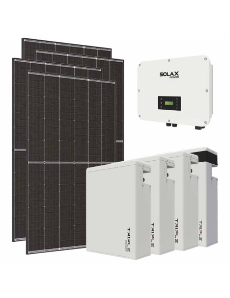 Trifase: vendita all'ingrosso Kit fotovoltaico trifase 20250W inverter 20kW batteria al litio 23.2KWh T-BAT-H5.8 Solax Power