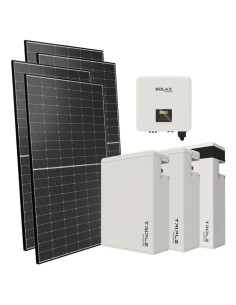 Trifase: vendita all'ingrosso Kit fotovoltaico trifase 11700W inverter 10kW batteria al litio 17.4KWh T-BAT-H5.8 Solax Power