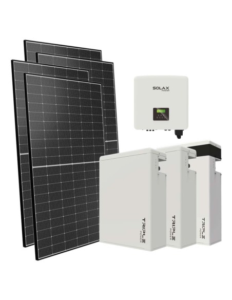 Trifase: vendita all'ingrosso Kit fotovoltaico trifase 11700W inverter 10kW batteria al litio 17.4KWh T-BAT-H5.8 Solax Power