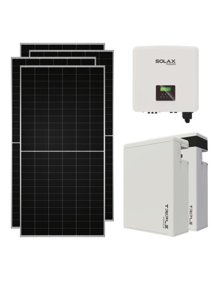 Trifase: vendita all'ingrosso Kit fotovoltaico trifase 10620W inverter 10kW batteria al litio 11.6KWh T-BAT-H5.8 Solax Power