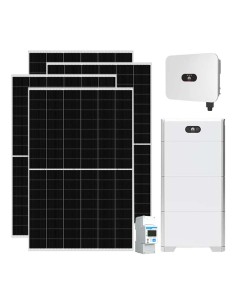 Single-phase photovoltaic kit 5460W 5kW inverter Huawei 15kWh LUNA2000 lithium battery