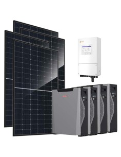 Single-phase photovoltaic kit 8280W 8kW inverter 21.4kWh Weco 5k3 XP lithium battery Solis