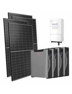Monofase: vendita all'ingrosso Kit fotovoltaico monofase 8000W inverter 8kW batteria al litio 21.4kWh Weco 5k3 XP Solis