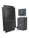 Monofase: vendita all'ingrosso Kit fotovoltaico monofase 3500W inverter 3.6kW batteria al litio 10.2kWh LV ZSX5000 S Zucchetti