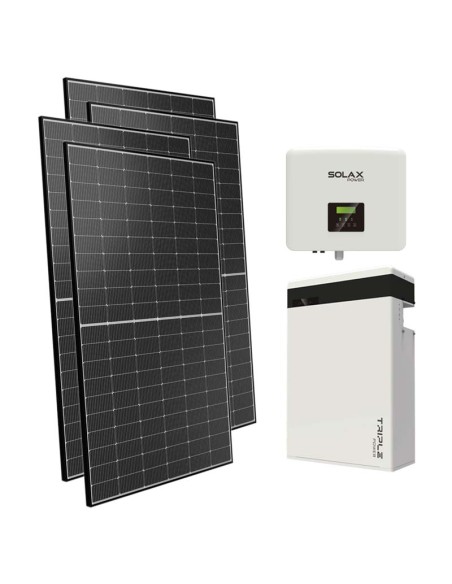 Single phase photovoltaic kit 7650W 7.5kW inverter 5.8KWh lithium battery T-BAT-H5.8 Solax Power