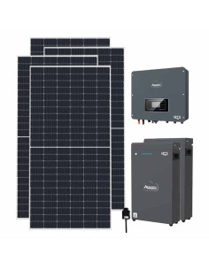 Single-phase photovoltaic kit 4095W 3.6kW inverter 10.2kWh lithium battery LV ZSX5000 S Zucchetti