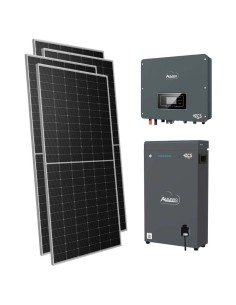 Single-phase photovoltaic kit 4165W 3.6kW inverter 5.1kWh lithium battery LV ZSX5000 S Zucchetti