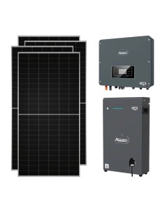 Monofase: vendita all'ingrosso Kit fotovoltaico monofase 5310W inverter 4.6kW batteria al litio 5.1kWh LV ZSX5000 S Zucchetti