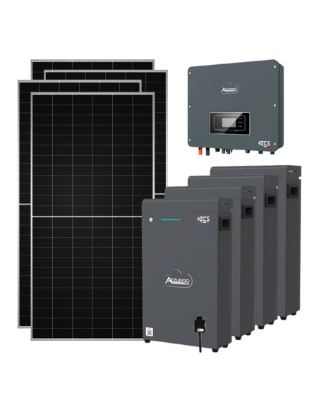 Single-phase photovoltaic kit 7080W 6kW inverter 20.4kWh lithium battery LV ZSX5000 S Zucchetti