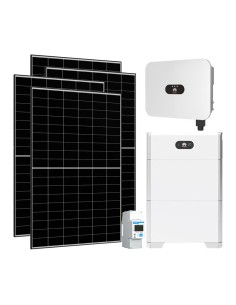 Monofase: vendita all'ingrosso Kit fotovoltaico monofase 4700W inverter 4.6kW LB0 Huawei batteria al litio 10kWh LUNA2000