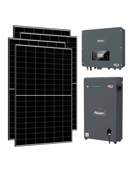 Single-phase photovoltaic kit 5640W 5kW inverter 5.1kWh lithium battery LV ZSX5000 S Zucchetti
